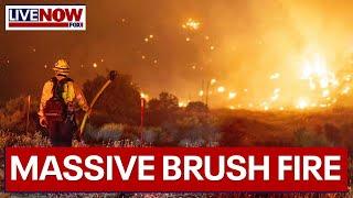 Raging Post Fire burns more than 15,000 acres in California | LiveNOW from FOX