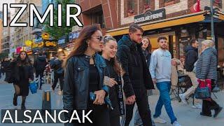 EXPLORE İzmir's Alsancak: An Inspiring Turkish City  (4K Walking Tour)