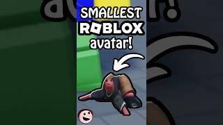 The NEW Smallest Avatar on Roblox! #roblox