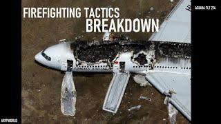 Asiana Flight 214 : ARFF Fire Tactics Breakdown