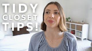 5 Habits for a TIDY WARDROBE!