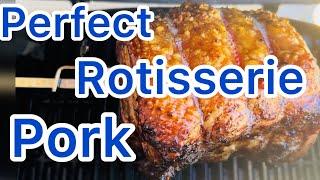 WEBER BABY Q : Best Pork Roast Recipe / You Will Never Cook Pork Another Way Again