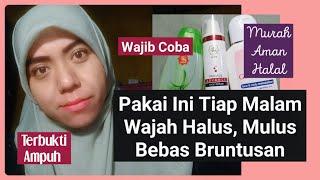 Skincare Malam Khusus untuk Kulit Bruntusan// Bilik Cantik88