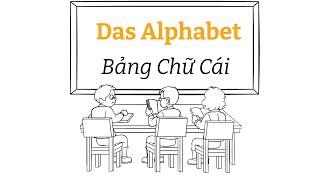 Học nhanh bảng chữ cái tiếng đức || Phát âm chuẩn || Mít học tiếng đức