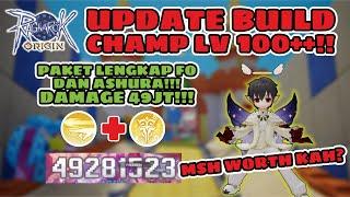 BAGAIMANA NASIB CHAMPION? UPDATE BUILD CHAMPION CAP LV 100 [IN DEPTH ANALYSIS] ‼ Ragnarok Origin ROO