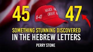 Something Stunning Discovered in the Hebrew Letters | Perry Stone