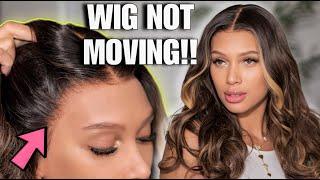 SIS... NO Wig Slip for LOVE DAY!!️ Sides SECURE READY-To-WEAR Glue-less Caramel Lace Wig - RPGSHOW