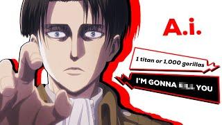 I Kept Asking Levi ai Stupid Questions Until He Got Pissed