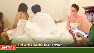 Tin tức an ninh trật tự nóng, thời sự Việt Nam mới nhất 24h sáng ngày 8/1 | ANTV