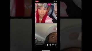 NickiMinaj and Kai Cenat On Instagram Live  5/12/23 Part1