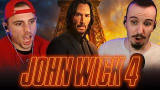 JOHN WICK: CHAPTER 4 (2023) MOVIE REACTION!! - First Time Watching!