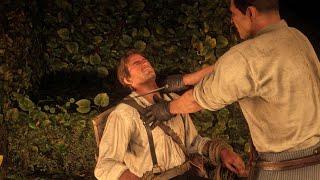 Probably the most brutal Arthur death Scene in the game