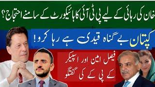 PTI protests Faisal Amin and Babar Saleem's conversation