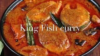 Kingfish curry without coconut | Restaurant style kingfish curry recipe.