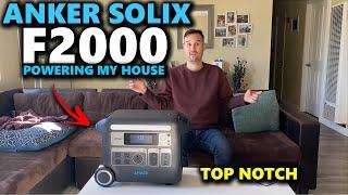 Anker SOLIX F2000 Power Station - Can It Handle Your House? Real-Life Test and Simple Review!