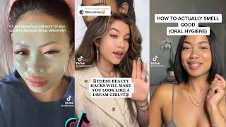 Beauty hacks and tips|hygiene tips|skincare tips|makeup tips tik tok compilation