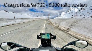 Carpuride W702 5000 mile review on a BMW R1300GS