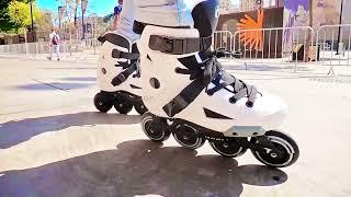 Patins Inline Revolt Branco  TRAXART