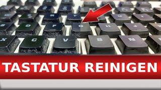 TASTATUR REINIGEN  So einfach reinigt ihr eure PC / Laptop Tastatur  - Anleitung + Tipps