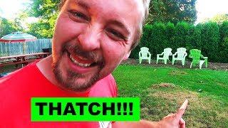 Fall Lawn Dethatching - Why and How to DeThatch Your Lawn the Easy Way