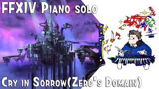 FFXIV - Cry in Sorrow (Zero's Domain) for piano solo(Arr.by Terry:D)