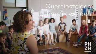 Kino-Spot «Quereinsteigen, Lehrer/-in werden» | PH Zürich