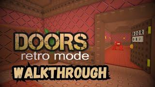 DOORS: Retro Mode - Full Walkthough + Guide (April Fools)