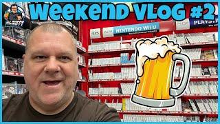 VLOG 2 - Boot Fair, CEX, Charity Shops, Retro Gaming + BEERS !