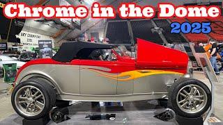 CHROME IN THE DOME CAR SHOW 2025 - Hot Rods, Customs, Classics, Rat Rods, Trucks & Motorcycles in 4K