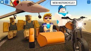 ROBLOX A Dusty Trip FUNNY MOMENTS (MOTORCYCLE)