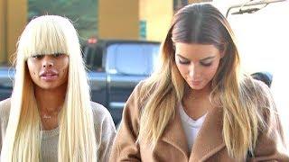 Kim Kardashian And Blac Chyna: Just Two Blondes Shopping At The Mall [2013]