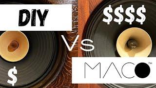 Does my 1k DIY speakers rival 10 000$ Macarias?    Let’s compare & find out.