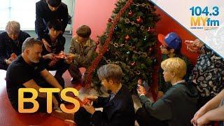 BTS Open Christmas Gifts From Valentine In The Morning