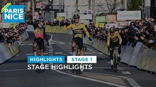 Stage Highlights - Stage 1 - #ParisNice2022