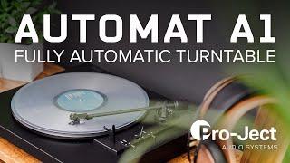 Pro-Ject Automat A1 Fully Automatic Turntable for Vinyl Lovers (Total Plug & Play!)