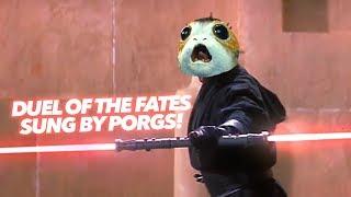 Duel Of The PORGS - Made With Porg Sounds!