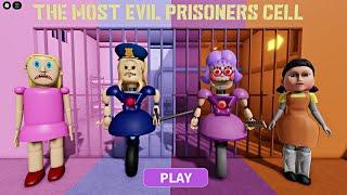 POLICE GIRL VS EVIL MOM VS ANI-TRON VS SQUID GAME DOLL? OBBY Full Gameplay #roblox