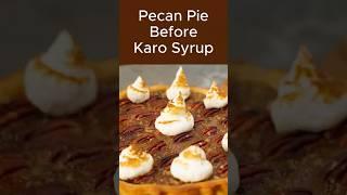 Pecan Pie without Corn Syrup from 1914! #pecanpie