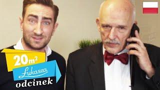 Janusz Korwin-Mikke w 20m2 Łukasza - internetowy talk-show, odcinek 98