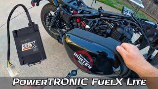 Royal Enfield Hunter 350 // PowerTRONIC FuelX Lite Install