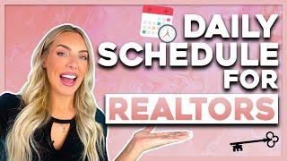 Schedule for Success as a Real Estate Agent | Daily Routine with ESSENTIAL Tasks