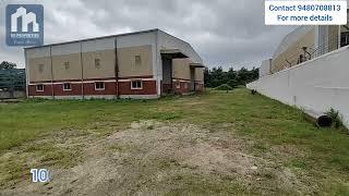 2 acre KIADB Industrial Land with Industrial shed for sale in Bidadi Industrial area