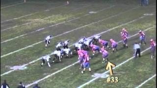 Jordan Edmunds #33 Jeannette Jayhawks 2011 Defensive Highlight.mpg