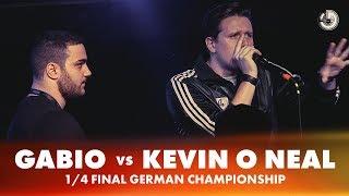 GABIO vs KEVIN O NEAL | 1/4 FINAL | German Beatbox Championship 2018