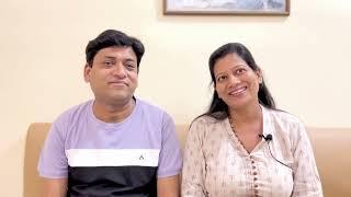 Praveen and Seema's delivery experience at Sitaram Bhartia.