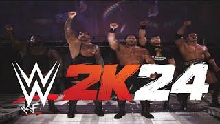 WWE 2K24 - The Nation of Domination Signatures and Finishers