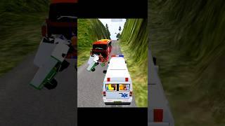 bus simulator Indonesia ambulance mod #sorts #bussid #gaming