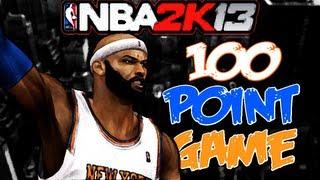 NBA 2K13 My Career | 5'7" Point Guard Beats Wilt Chamberlins Record - 100 Point Game | xChaseMoney