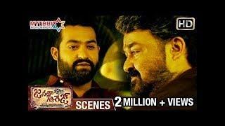 Jr NTR Powerful Warning to Mohanlal | Janatha Garage Telugu Movie Scenes | Samantha | Nithya Menen