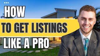 How to Get Listings as a New Real Estate Agent (Do This NOW  )